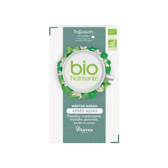 BIONUTRI INF MENTHE NANAH SACH20 — Pharmacie Centrale Elsie