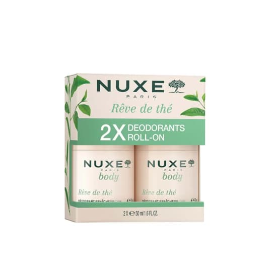 Nuxe Reve De The Deodorant Fraicheur 24h Toutes Peaux Roll On 50ml X2 — Pharmacie Saint-Bernabé
