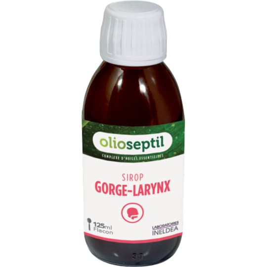 Olioseptil gorge larynx sirop, 125 ml — Pharmacie de l’Arc