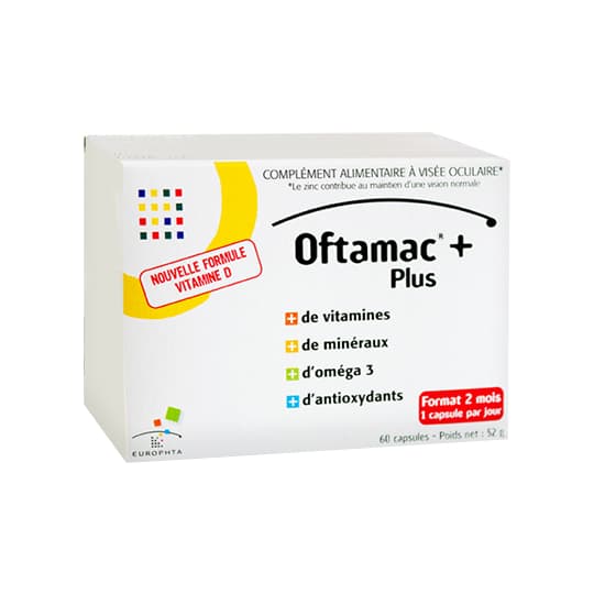 OFTAMAC PLUS CAPS 60 — PHARMACIE DE LA GARE Nancy