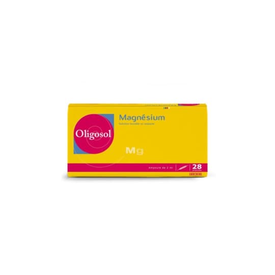 OLIGOSOL MAGNESIUM AMP 2ML 28 — Pharmacie Pharmavance Richard Lenoir