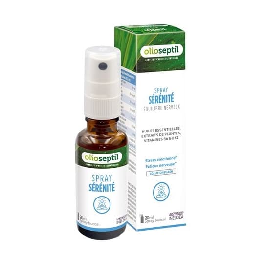 OLIOSEPTIL SPR BUCCAL SERENITE20ML — Pharmacie Lafayette de Roubaix