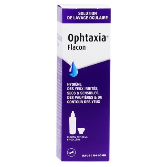 OPHTAXIA SOL OCULAIRE FLACON 100ML — Pharmacie Du Village Santé