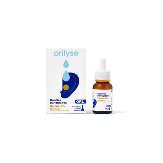 ORILYSE GOUTTE AURICULAIRE 20ML — Pharmacie du Grand Châtelet