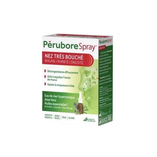 PERUBORESPRAY NEZ TRES BOUCHE 30ML — Pharmacie des Cascades