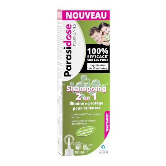 PARASIDOSE SH 2EN1 100ML — Pharmacie Pharmagreen Boucicaut