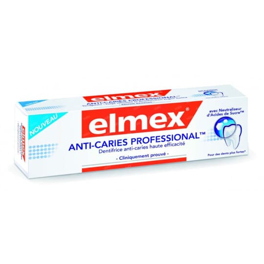 ELMEX DENT A/CARIE PRO 75ML — Pharmacie des Mèches