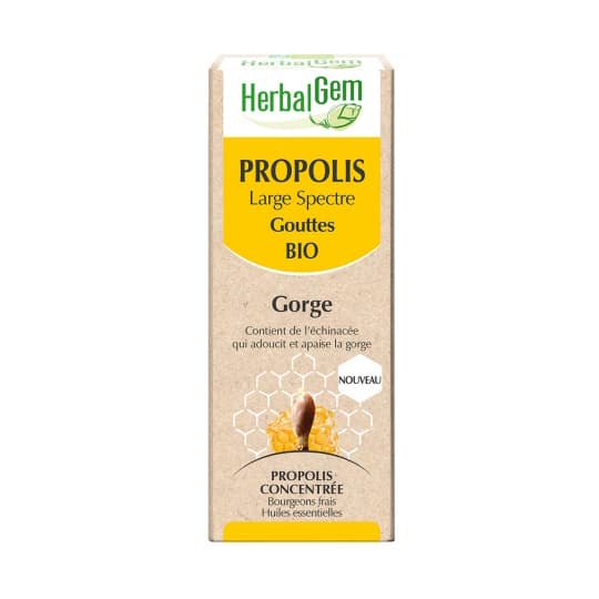 HERBALGEM PROPOLIS BIO GTTE 15ML — Pharmacie du Bien Etre
