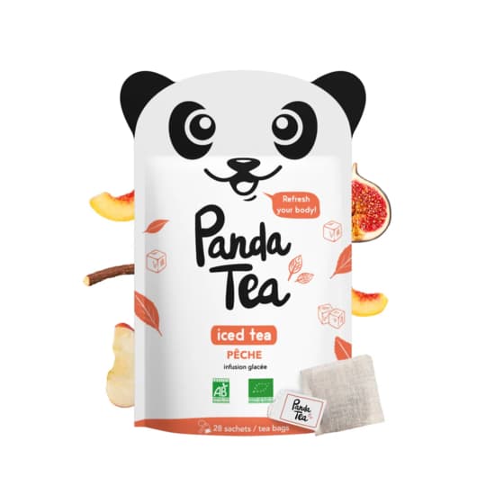 PANDA TEA ICED TEA PEACH SACH 28 — Pharmacie de Paris