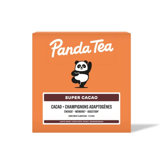 PANDA TEA SUPER CACAO STICK 14 — Grande Pharmacie Lazare Carnot 7j/7