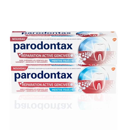 PARODONTAX DENT REPAR ACTIV 75MLX2 — Pharmacie Pharmavance Ménilmontant