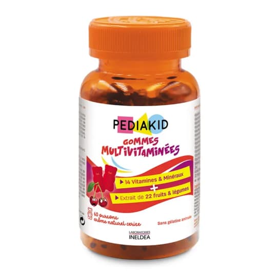 PEDIAKID GOM MULTIV ORA/CER OURS60 — Pharmacie Européenne 24/24 de la place de clichy