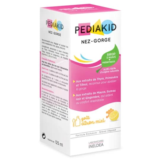Ineldea pediakid nez - gorge - 125 ml — Pharmacie de l’Arc