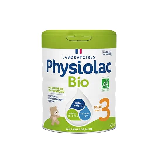 PHYSIOLAC LAIT BIO3 PDR 800G — Pharmacie Lafayette de Roubaix