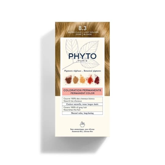 PHYTO COLOR 8.3 BLOND CLAIR DORE — Pharmacie Pharmavance Ménilmontant