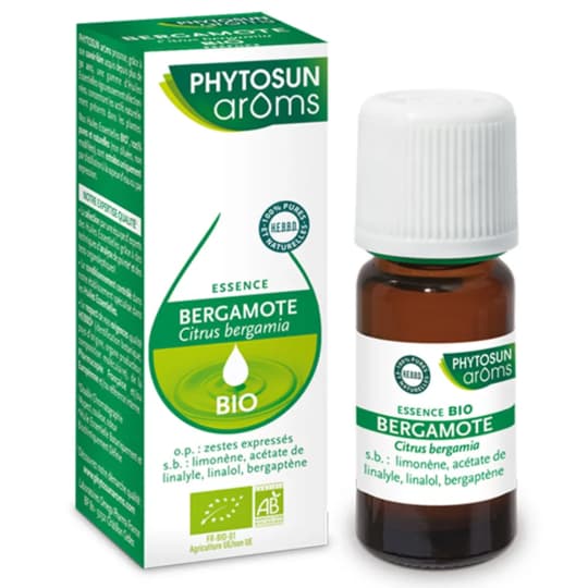 PHYTOSUNAROM BERGAMOTE BIO HE 10ML — Pharmacie du Soleil Elsie Santé