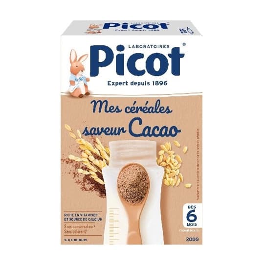 PICOT CEREALE BISCUIT 6M 200G — Pharmacie du Maillon