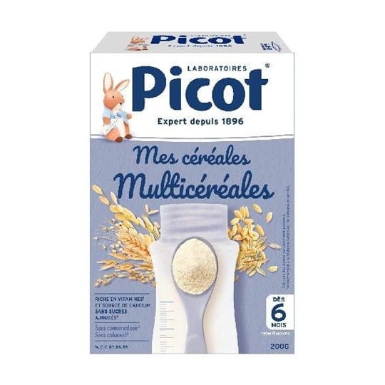 PICOT CEREALE MULTICEREALE 6M 200G — Pharmacie du Maillon