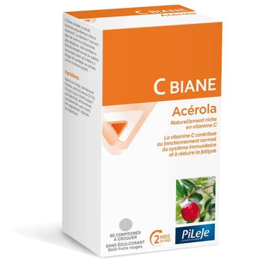 C-BIANE ACEROLA CPR 60 — Pharmacie du Bien Etre