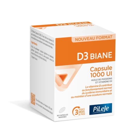 D3 BIANE 1000 UI CAPS 30 — Pharmacie Pharmagreen Boucicaut