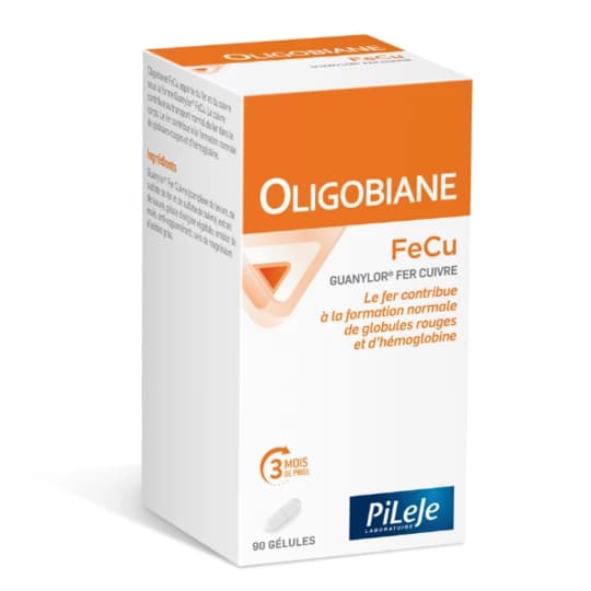 OLIGOBIANE FE/CU GELUL 90 — Pharmacie de Norelan