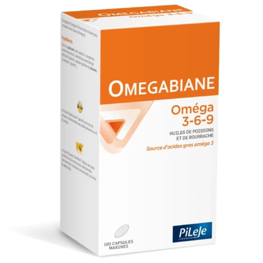 OMEGABIANE OMEGA 3/6/9 CAPS MAR100 — Pharmacie des Mèches