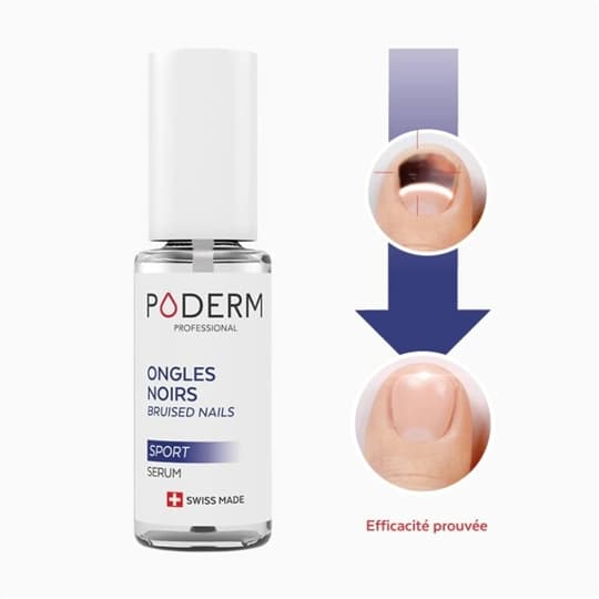 PODERM ONGLE NOIR TRAUMATISE 8ML — Pharmacie Carnot