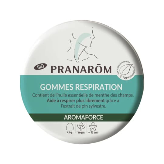 PRANAROM AROMAFORCE GOM RESPIR 45G — Pharmacie Rollin Centre