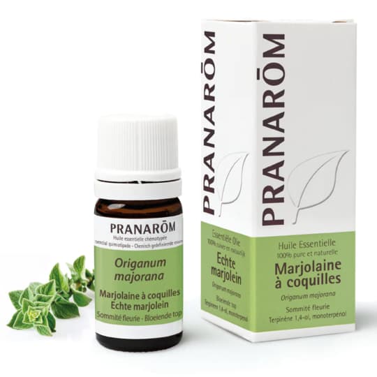 Pranarom hect marjolaine a coquilles som fle, 5 ml d'huile essentielle — Pharmacie Jeanne