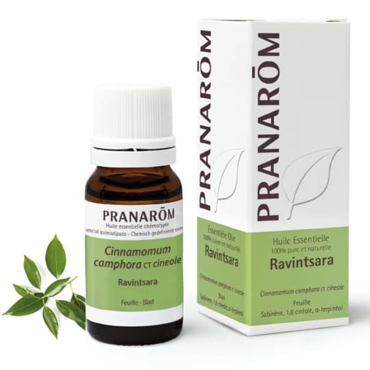 Pranarôm huile essentielle ravintsara ct cinéole - 10 ml — Pharmacie Pharmavance Puteaux