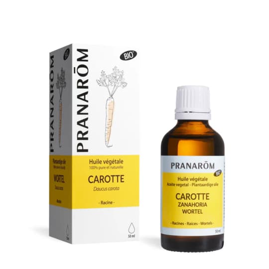 Pranarôm huile bio carotte - 50 ml — Pharmacie Rollin Centre