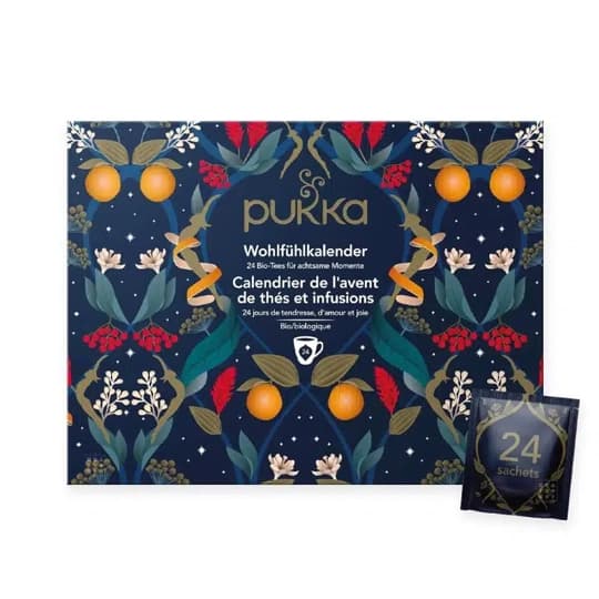 Pukka Calendrier De l'avent Thes Et Infusions 2024 24 Sachets Bio — Pharmacie de la Condamine - Tarascon