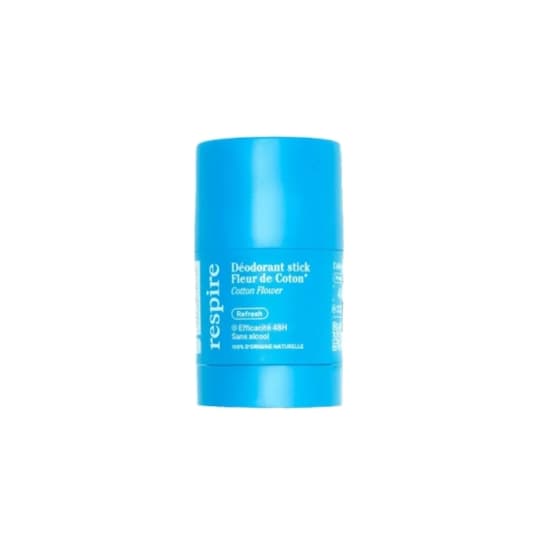 RESPIRE DEO STICK FLEUR COTON 50G — Pharmacie Lillenium Lille by Nexum