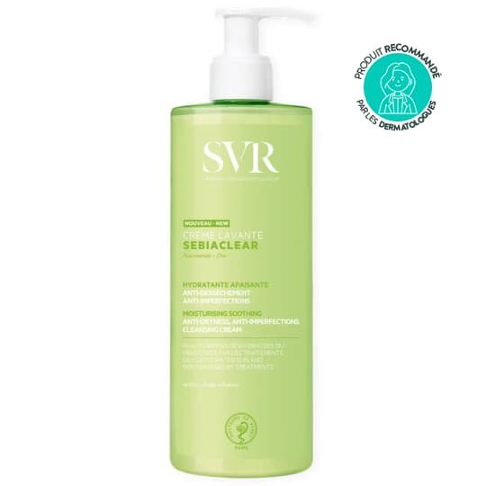 SVR SEBIACLEAR CR LAVANTE 400ML — Pharmacie Guy Môquet