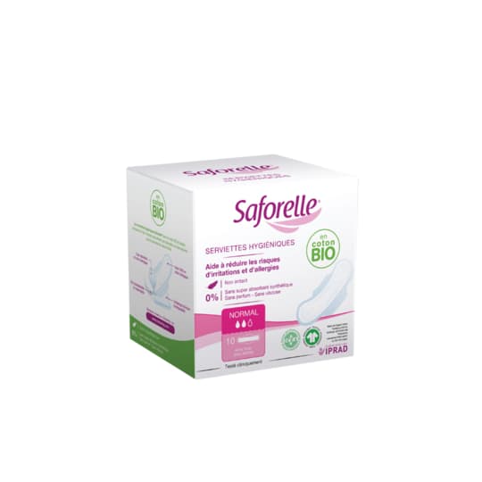 SAFORELLE COTON PROT SERV JOUR 10 — Pharmacie du Bien Etre