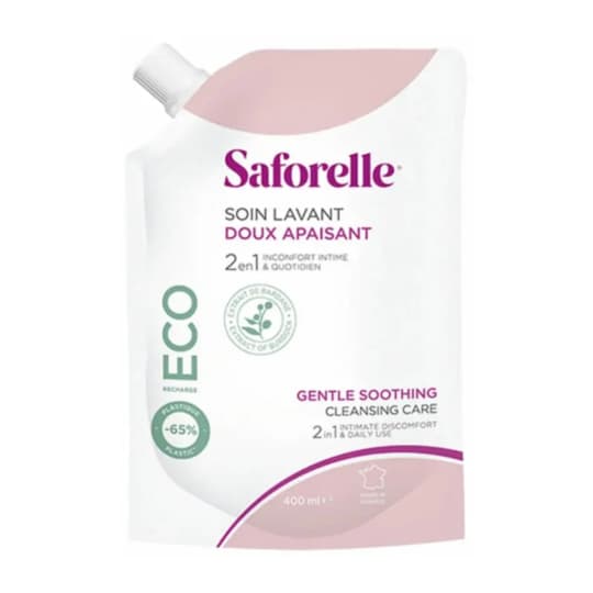 SAFORELLE SOIN LAV DOUX RECH 400ML — Pharmacie Bellevue Aix-en-Provence