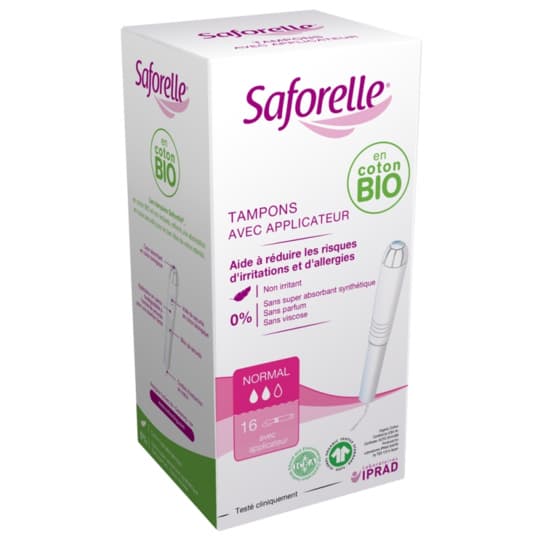 SAFORELLE TAMPON NORM A/APPL 16 — Pharmacie du Bien Etre