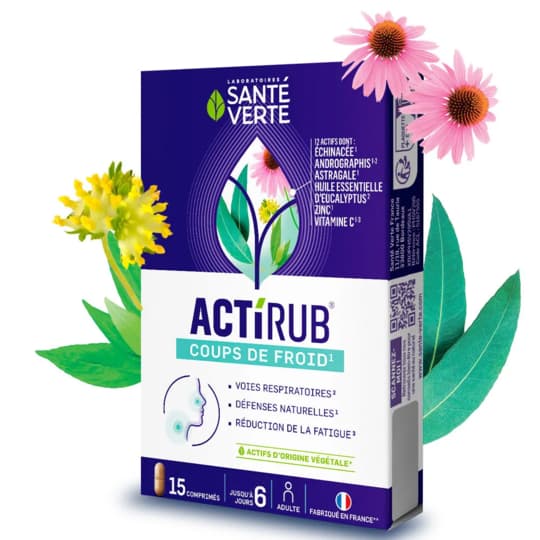 Acti'rub hiver, 15 comprimés — Pharmacie Bourg Achard