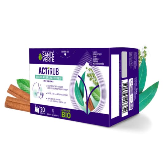 ACTIRUB SANTE VERTE RESPI INFUS 20 — Pharmacie Carnot
