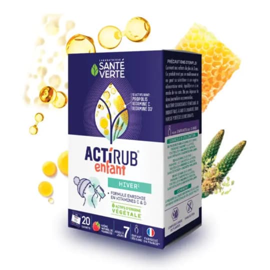 ACTIRUB SANTE VERTE ENF FRAMB SA20 — Pharmacie du Bien Etre