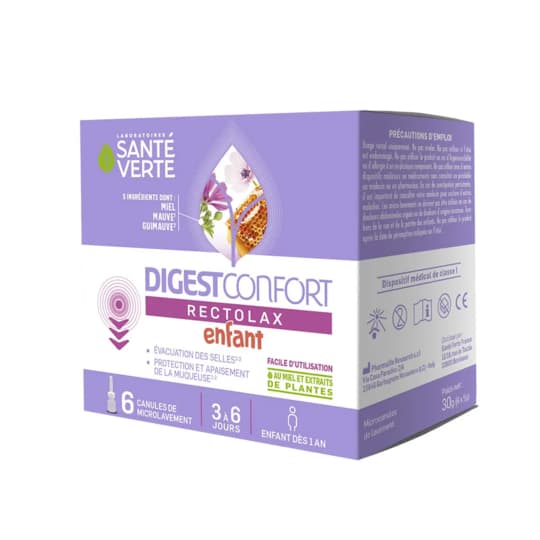 DIGEST CONFORT RECTOLAX CANUL ENF6 — Pharmacie Carnot