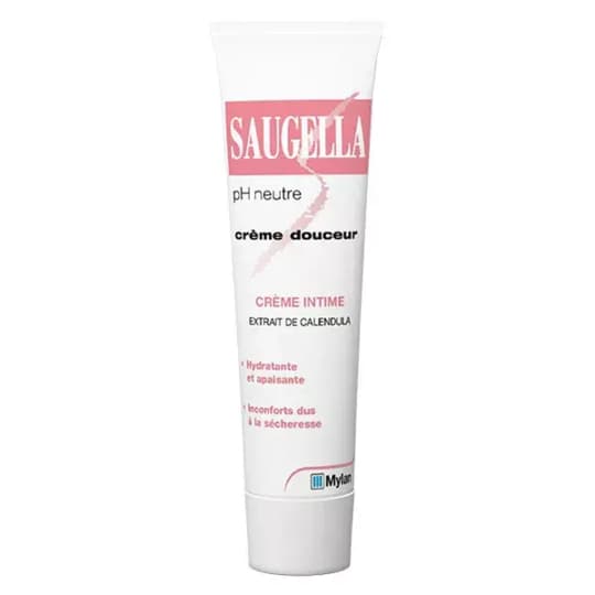 Saugella crème douceur intime - tube de 30 ml — Pharmacie Apothical Nanterre Université