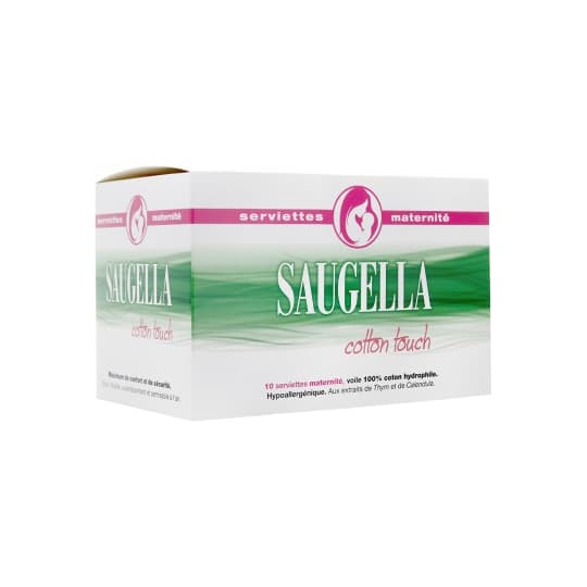 SAUGELLA SERV MATER COTTON TOUCH10 — Pharmacie de la Croix Rouge - Tourcoing