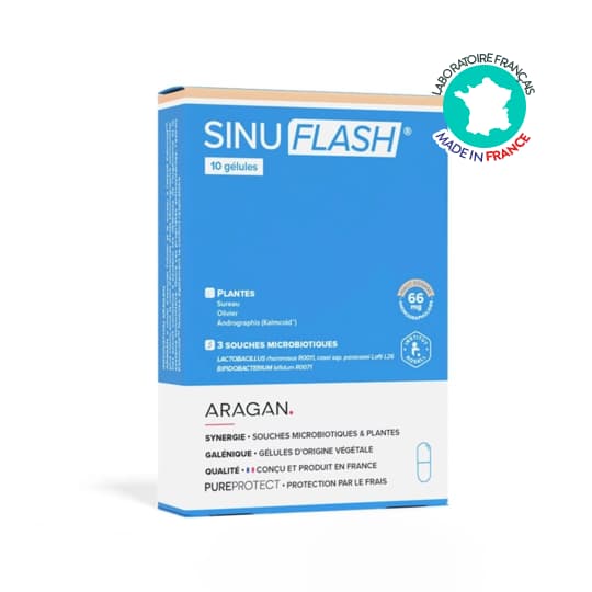 ARAGAN SINUFLASH GELUL 10 — Grande Pharmacie de la Gare - Sartrouville