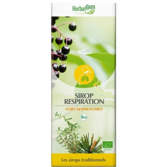 HERBALGEM RESPIRATION BIO SP 150ML — Pharmacie des Chalâtres