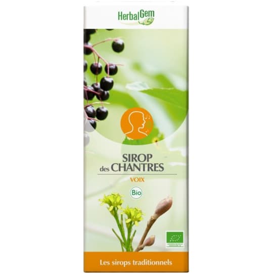 HERBALGEM SIROP CHANTRES BIO 150ML — Pharmacie basire by Nexum