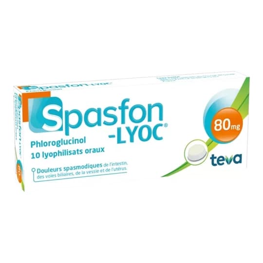 SPASFON LYOC 80MG LYOPHILISAT 10 — Pharmacie Pharmavance Richard Lenoir