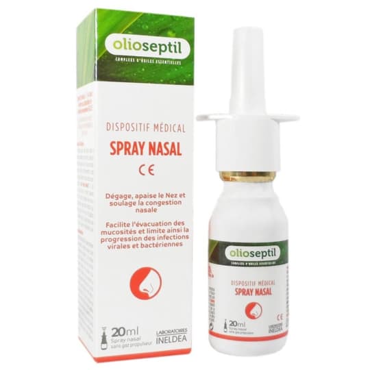 OLIOSEPTIL SPRAY NASAL 20ML — PHARMACIE DES CLINIQUES