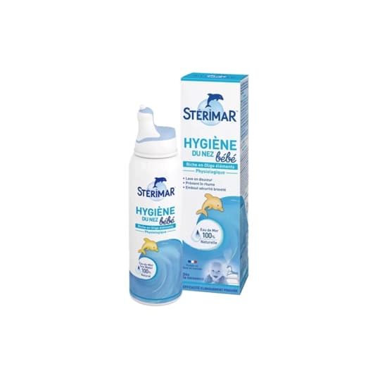 Stérimar solution nasale à l'eau de mer pour bébé - 100ml — Pharmacie Pharmavance Saint Ouen