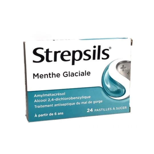 STREPSILS MENTHE GLACIALE PAST 24 — Pharmacie Pharmavance Metz